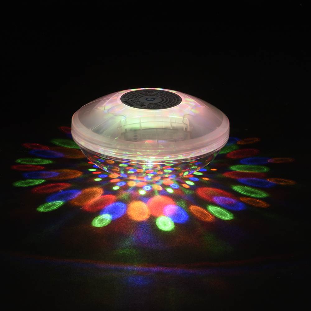 Lumière de piscine flottante à DEL