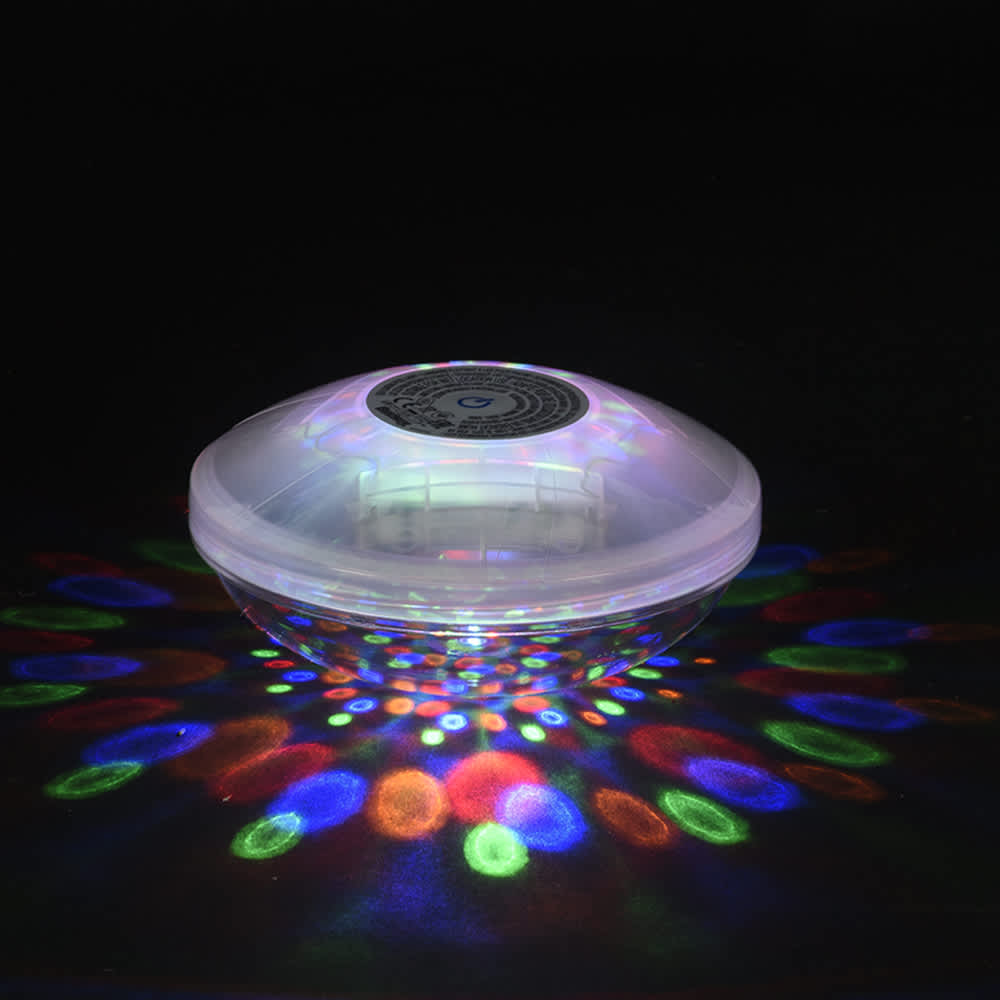 Lumière de piscine flottante à DEL