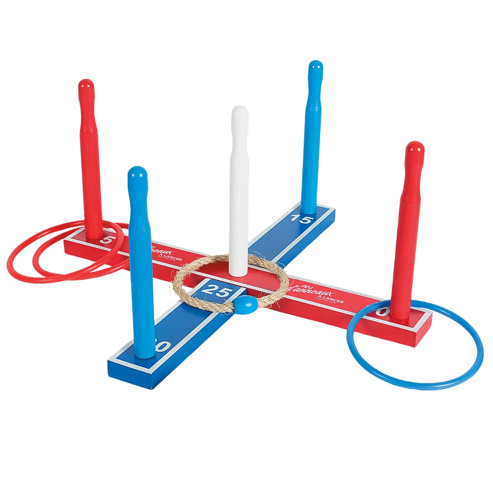 Jeu d'anneaux à lancer