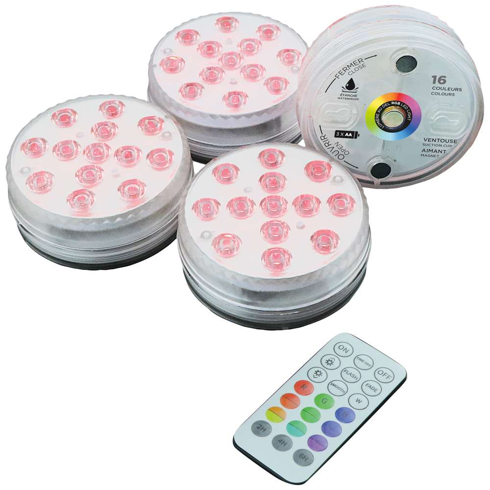 Ensemble de lumières de piscine Pqt/4 VERTUO