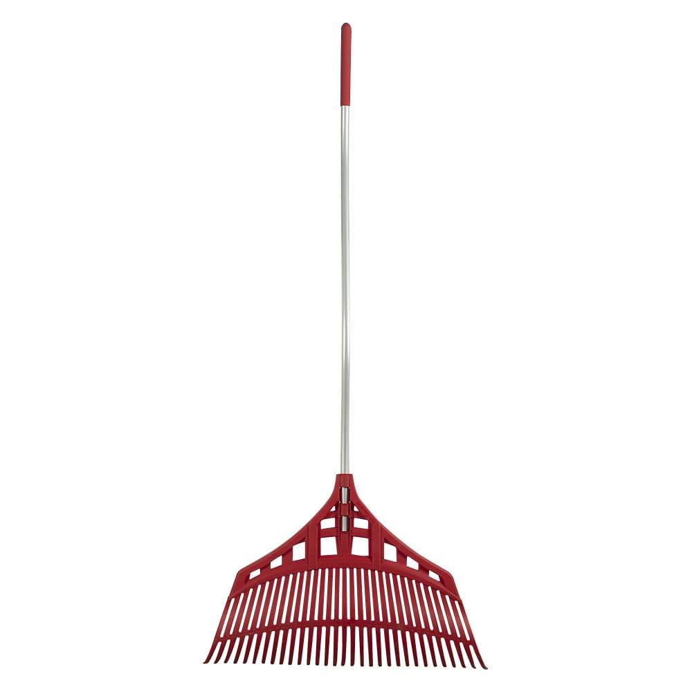 Balai à feuilles en polypropylène avec manche en aluminium 30 po GARANT