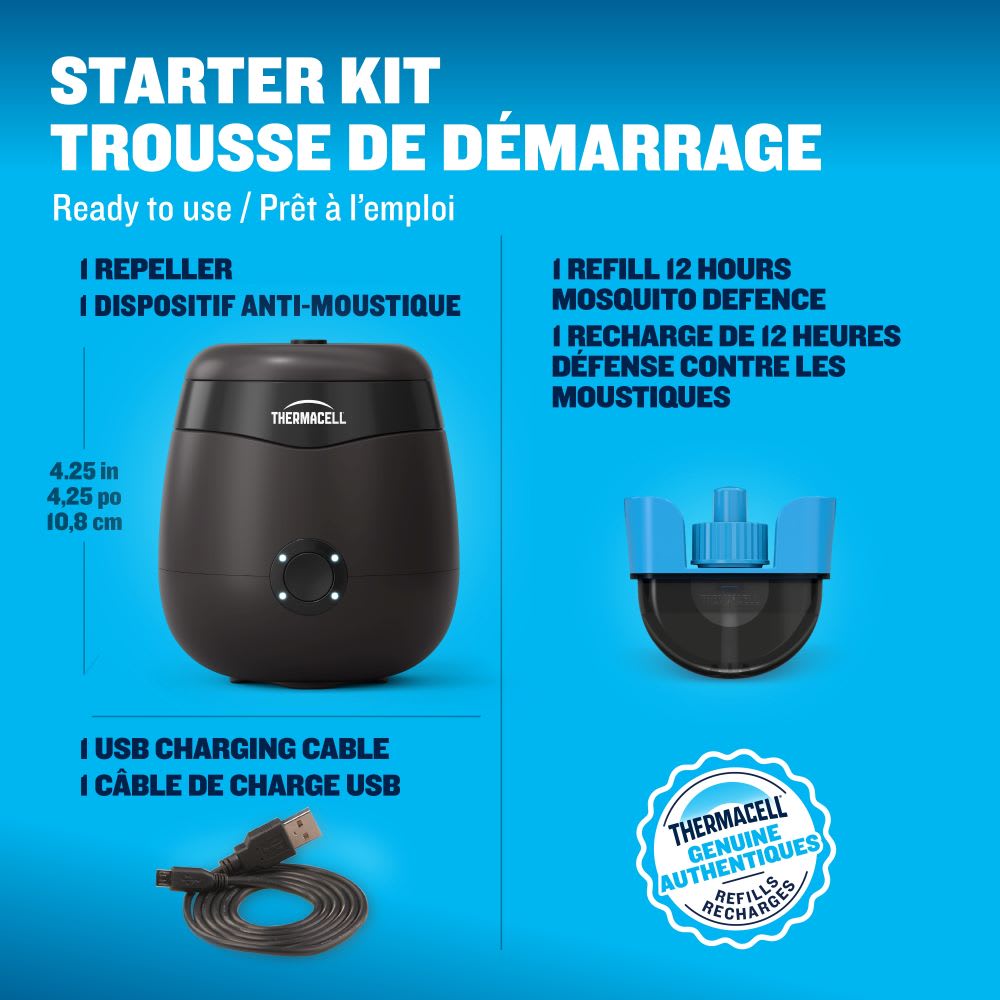 Insectifuge de zone Thermacell USB