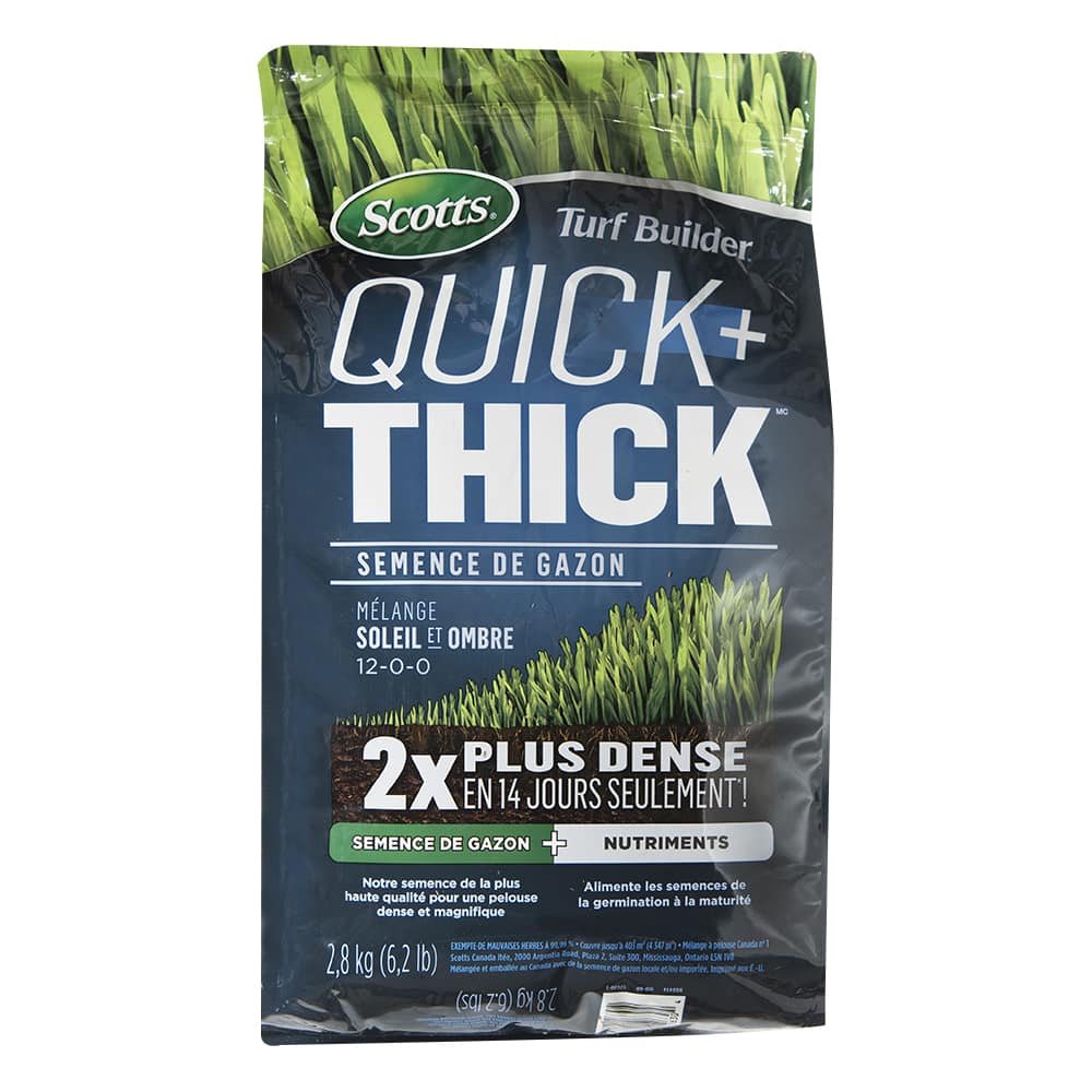 Semences à gazon soleil et ombre 2,8 kg