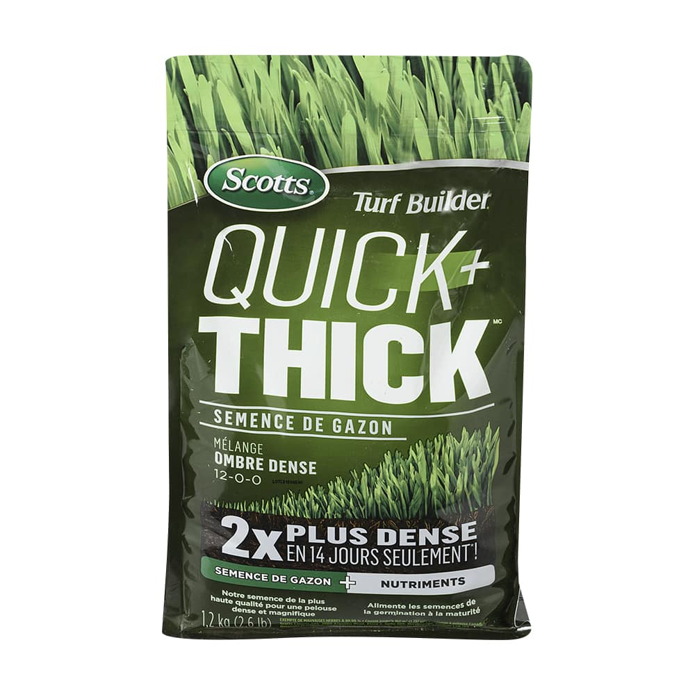 Semences à gazon ombre dense 1,2 kg