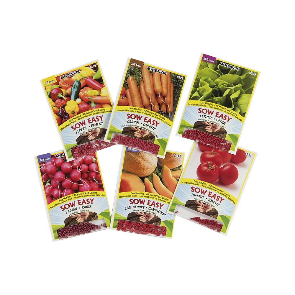 Semences variées McKenzie légumes&nbsp;et&nbsp;fruits