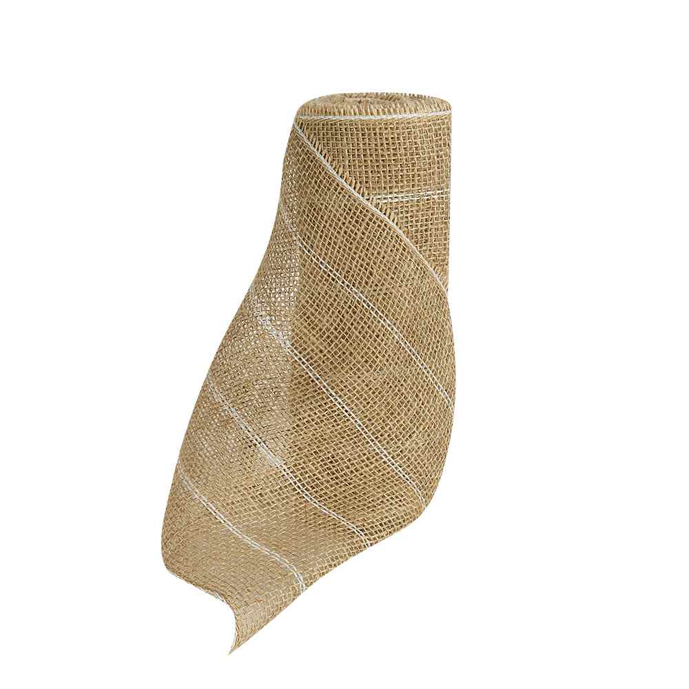 Rouleau de tulle naturel et blanc 10 1/4 po x 15 pi VERTUO