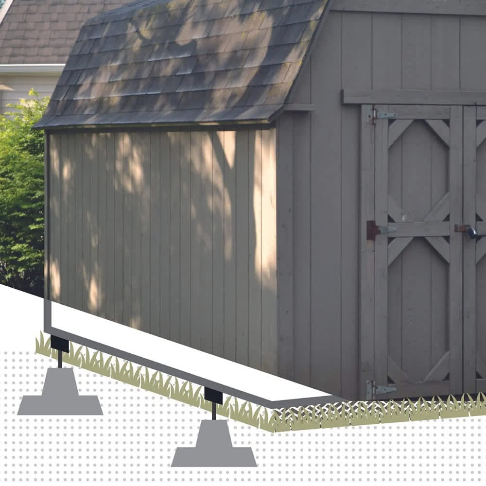 Base de surface Maxi-Base 16&nbsp;po&nbsp;x&nbsp;16&nbsp;po PATIO DRUMMOND