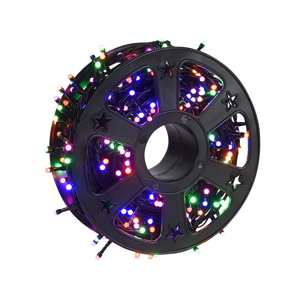 Jeu de 400 lumières DEL multicolore