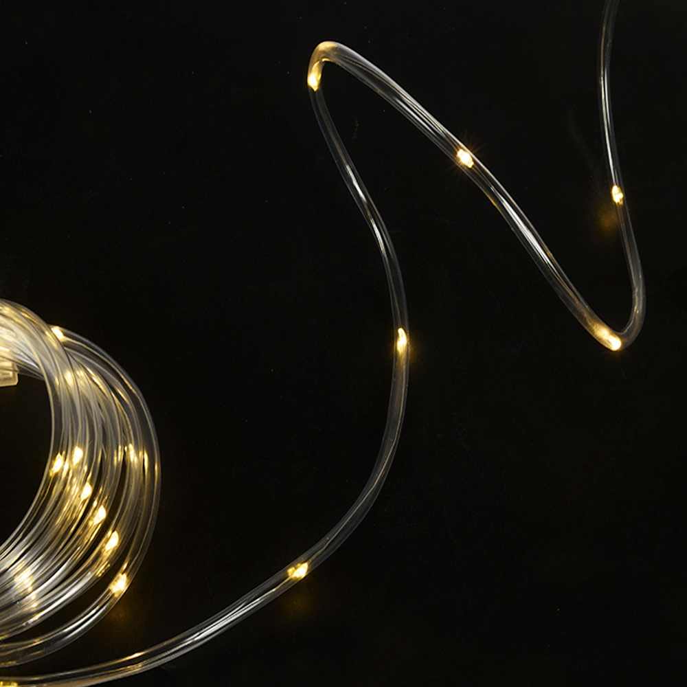 Jeu de 50 lumières micro DEL Blanc chaud