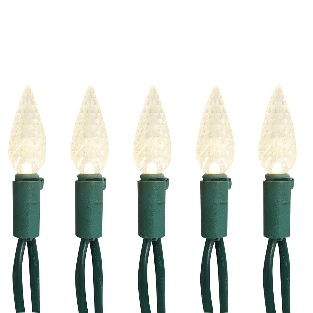 50 LED Lights Set C6 Warm White