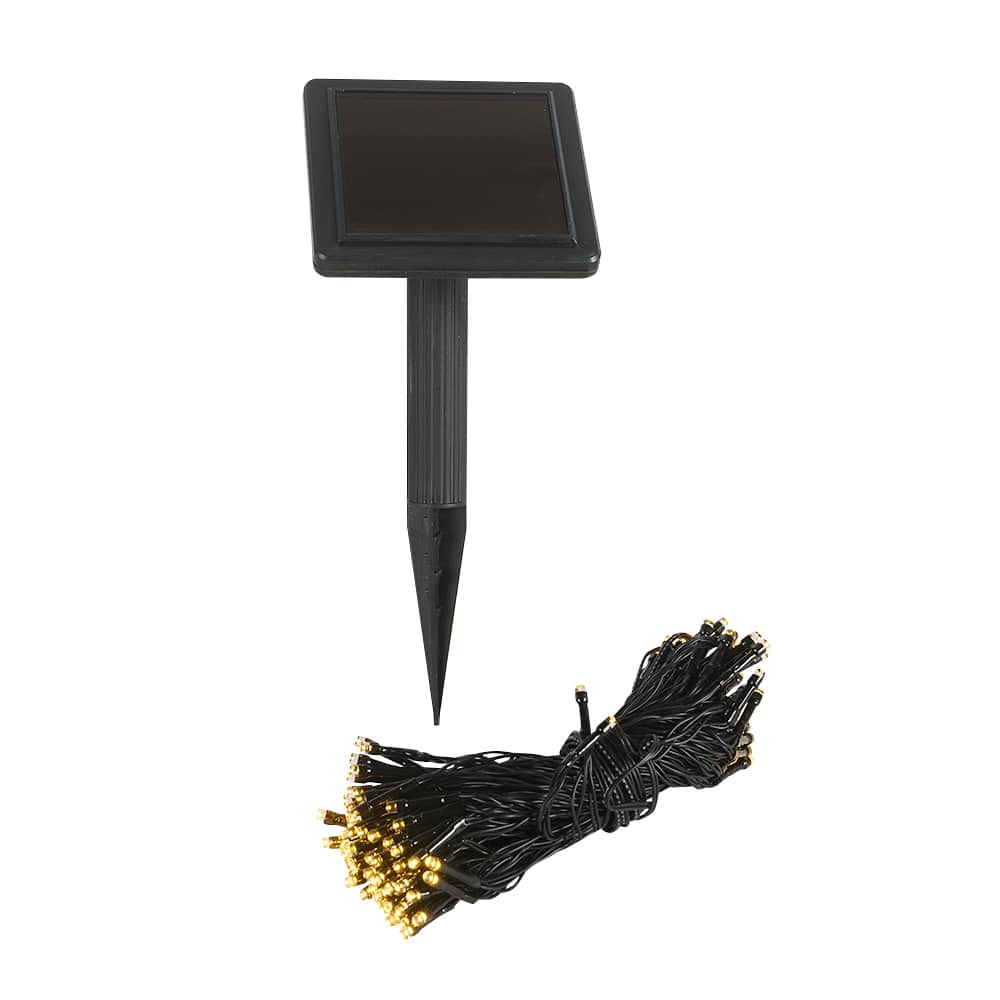 110 LED Solar Lights Set Warm White