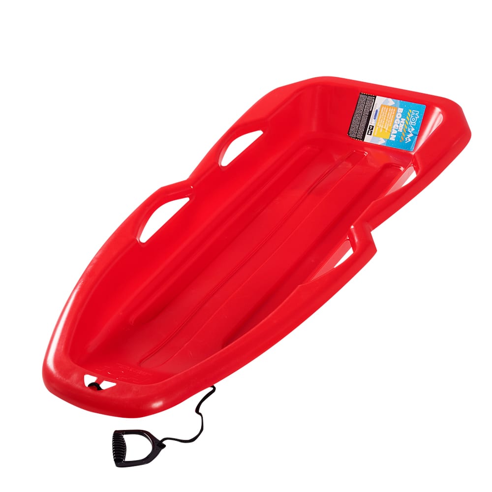 Traîneau Boggan rouge 48 po