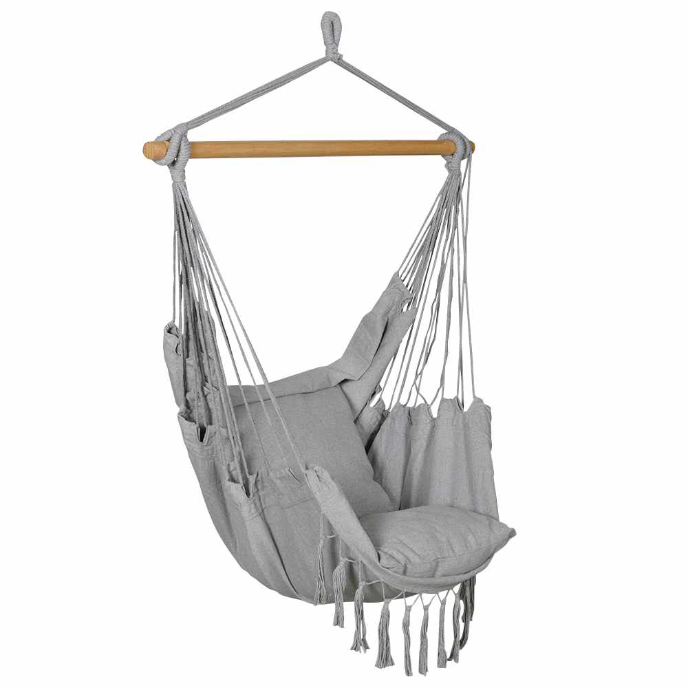 Chaise hamac gris VERTUO