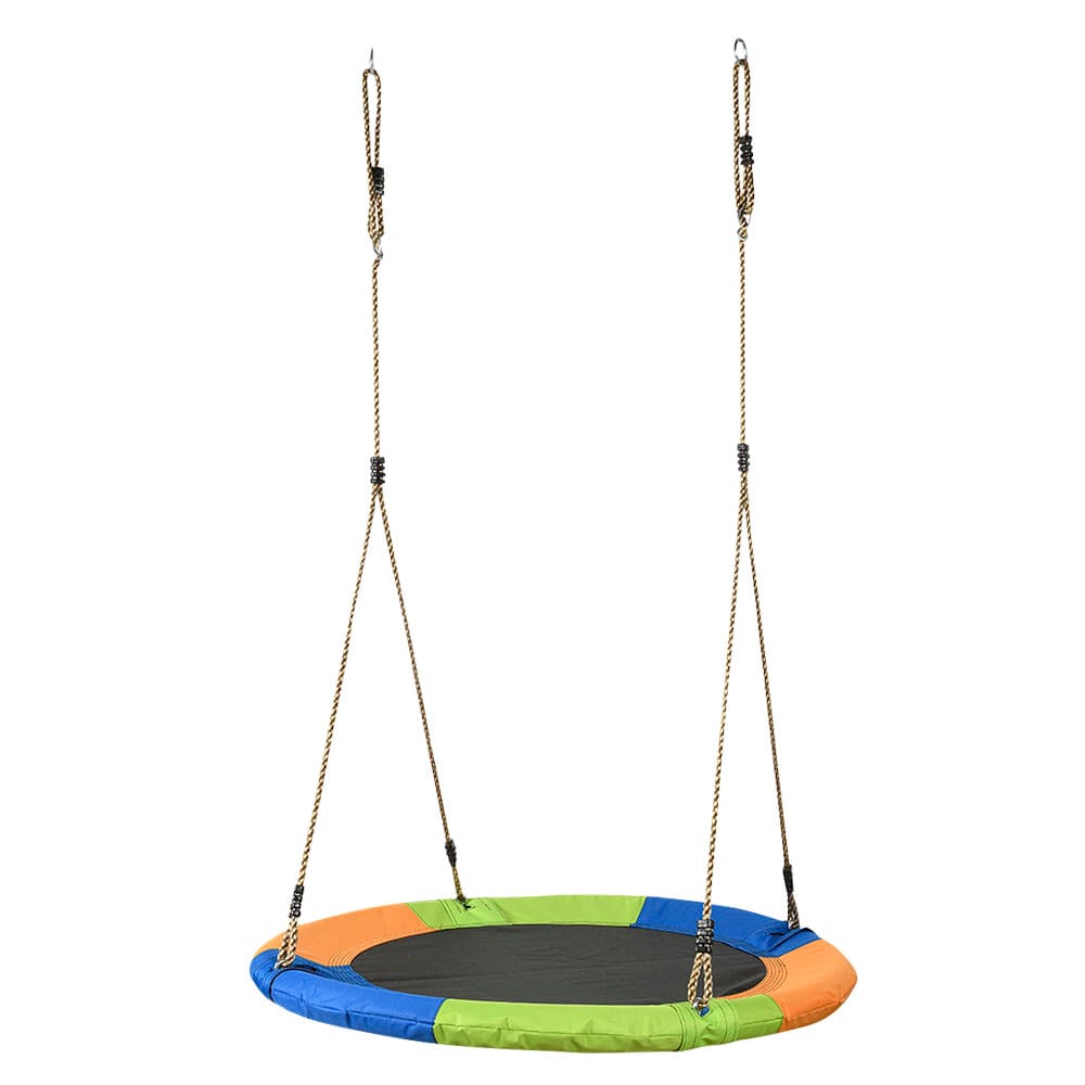 Balançoire à plateforme ronde pour jeu d'enfants