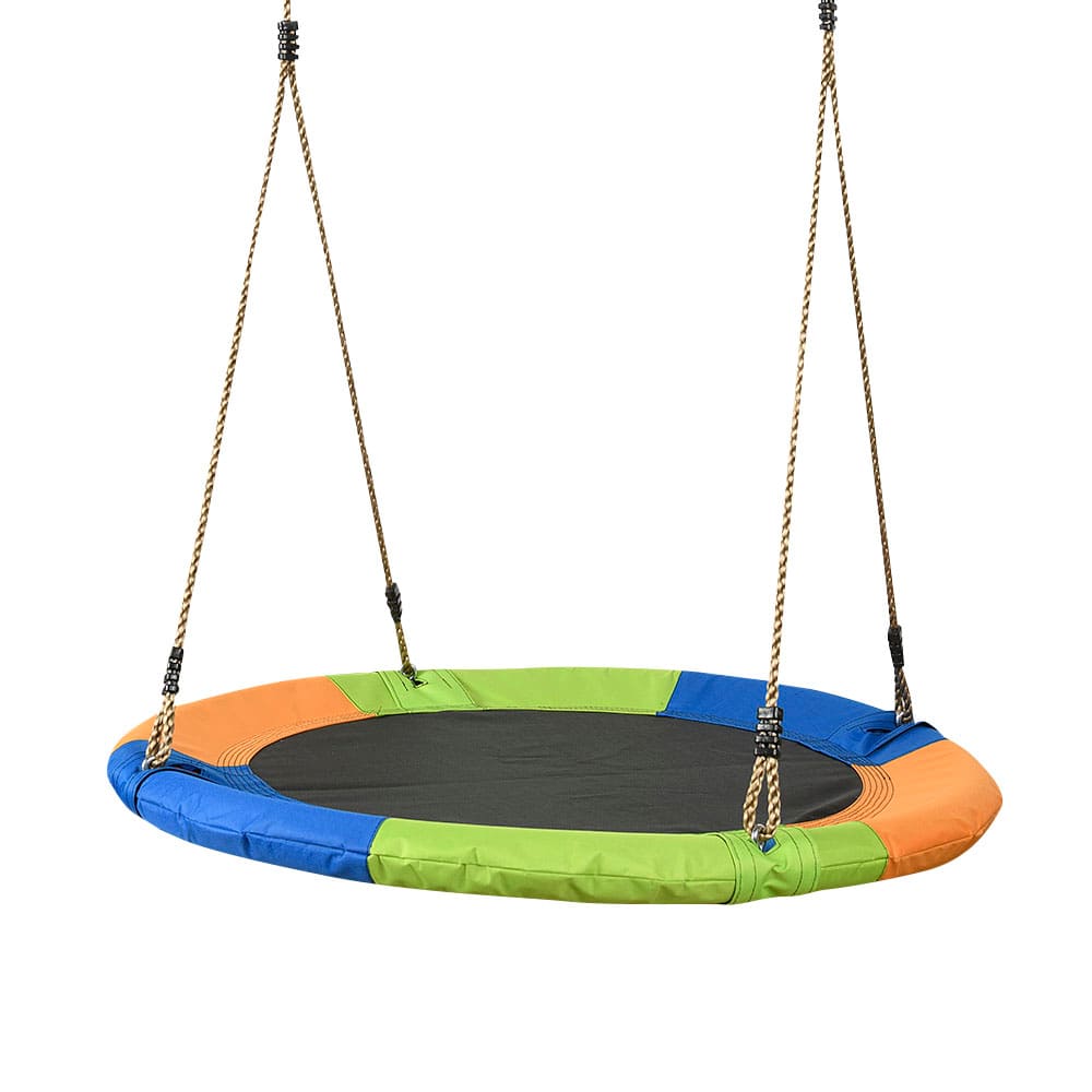 Balançoire à plateforme ronde pour jeu d'enfants