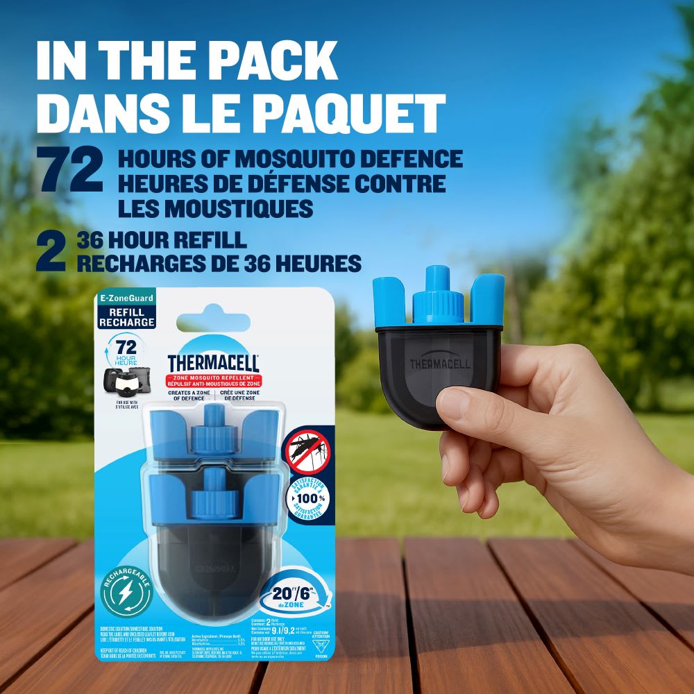 Insectifuge Thermacell 72&nbsp;heures