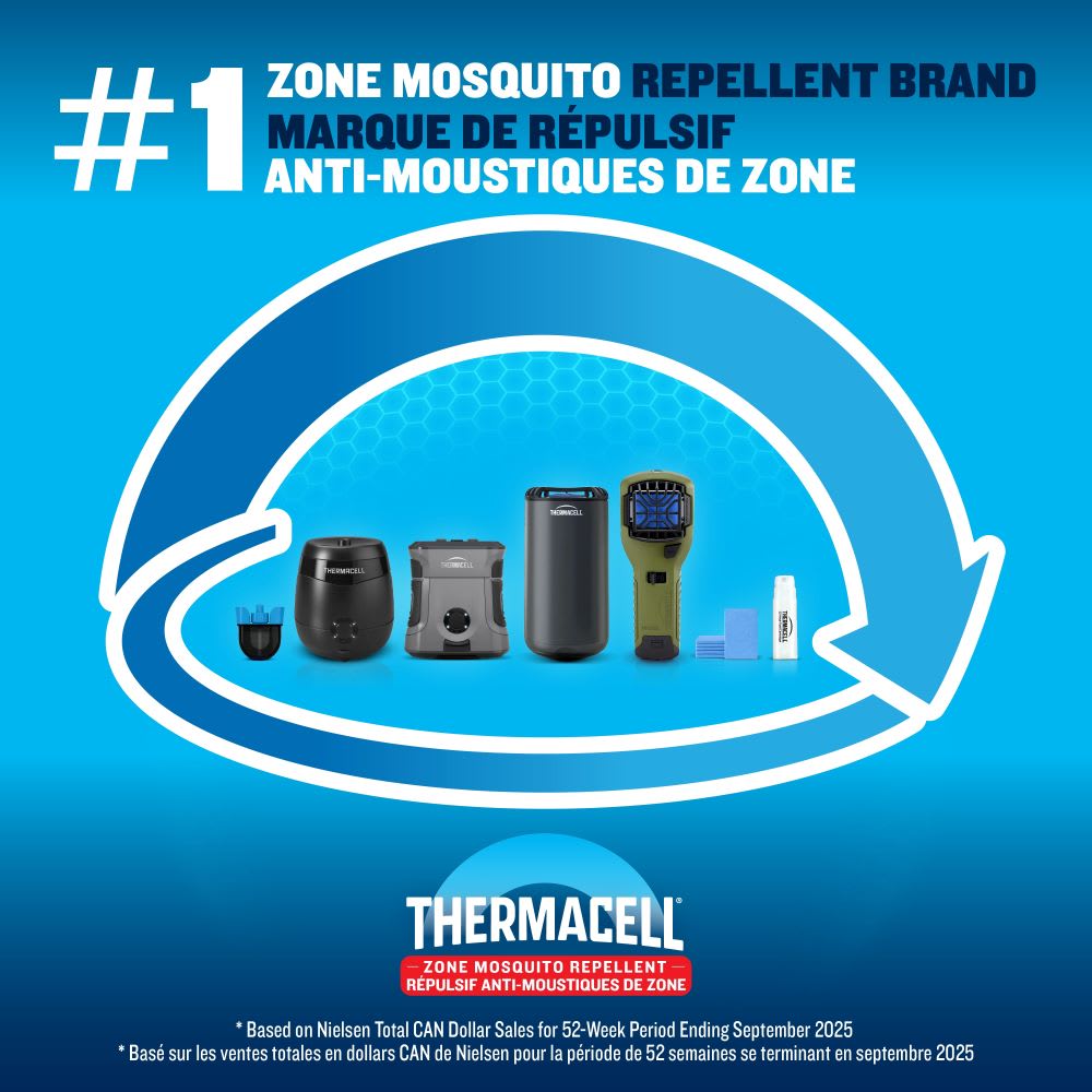 Insectifuge Thermacell 72&nbsp;heures