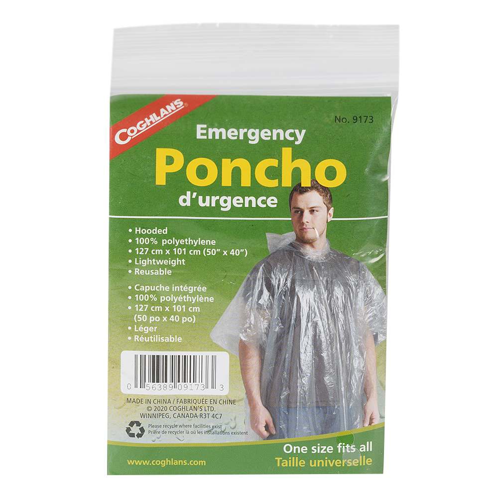 Poncho d'urgence
