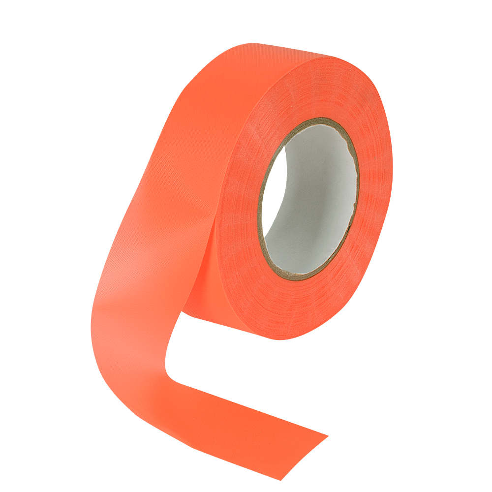 Ruban orange de piste