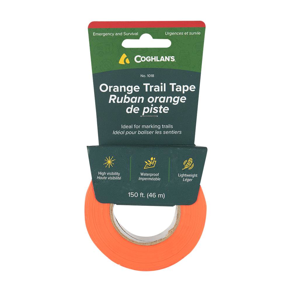 Ruban orange de piste