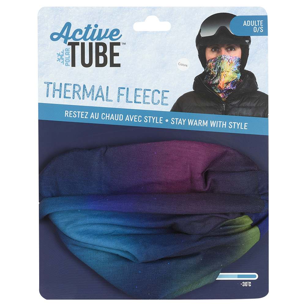 Foulard/tube doublé