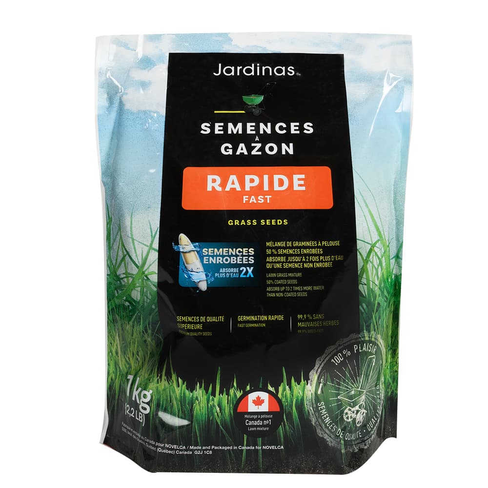 Semences à gazon croissance rapide 1&nbsp;kg