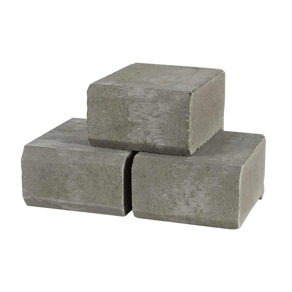 Bloc Remblai gris 7 7/8 po