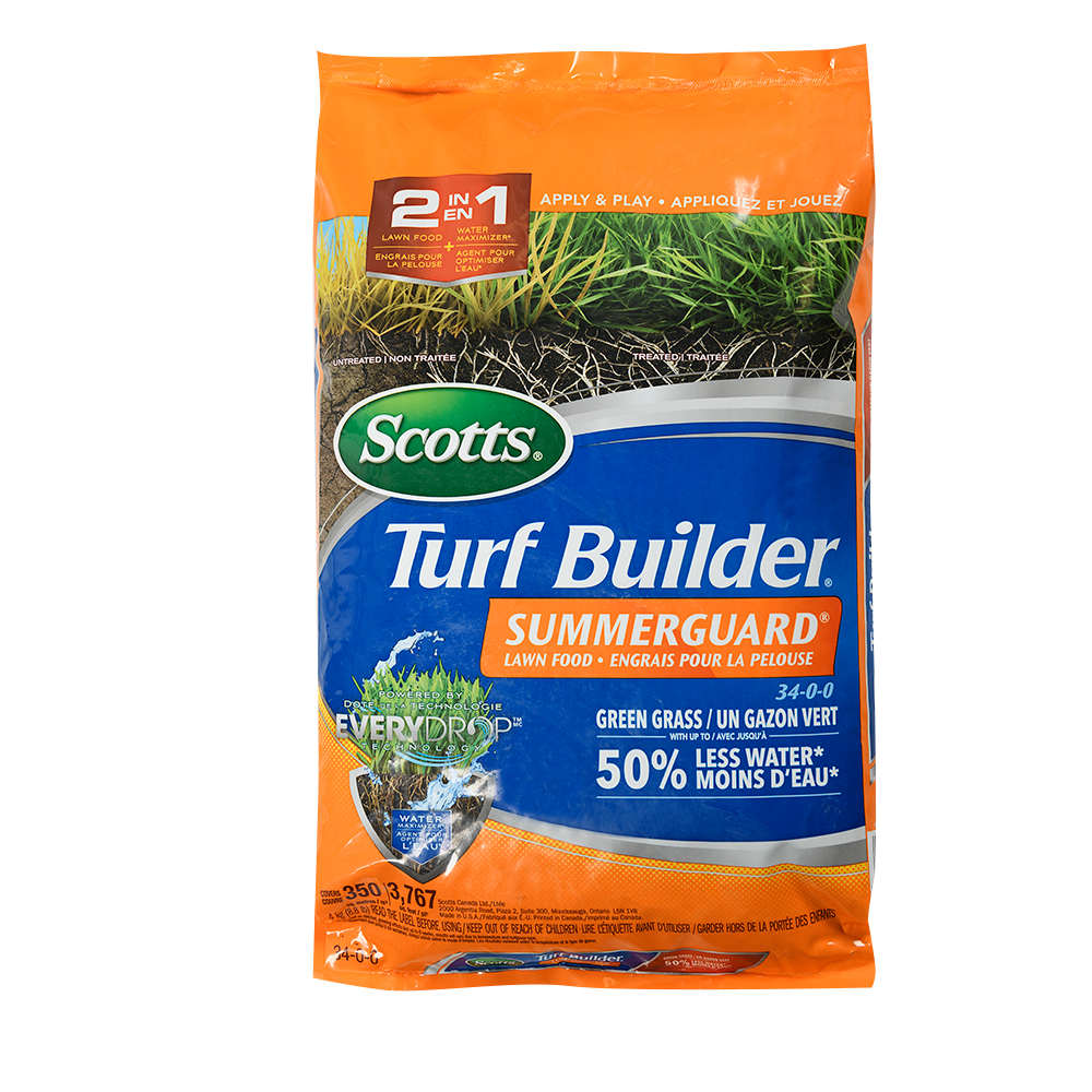 Engrais pour la pelouse Summerguard 34-0-0, 4 kg