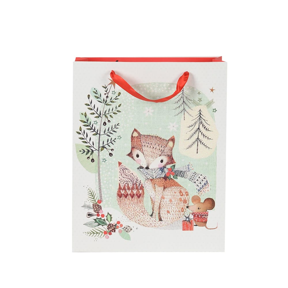 Sac cadeau de Noël moyen