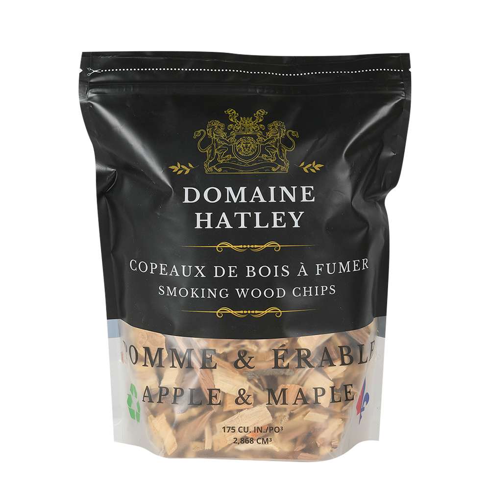 Copeaux de bois à fumer pour BBQ Pomme et érable 2,5 lb
