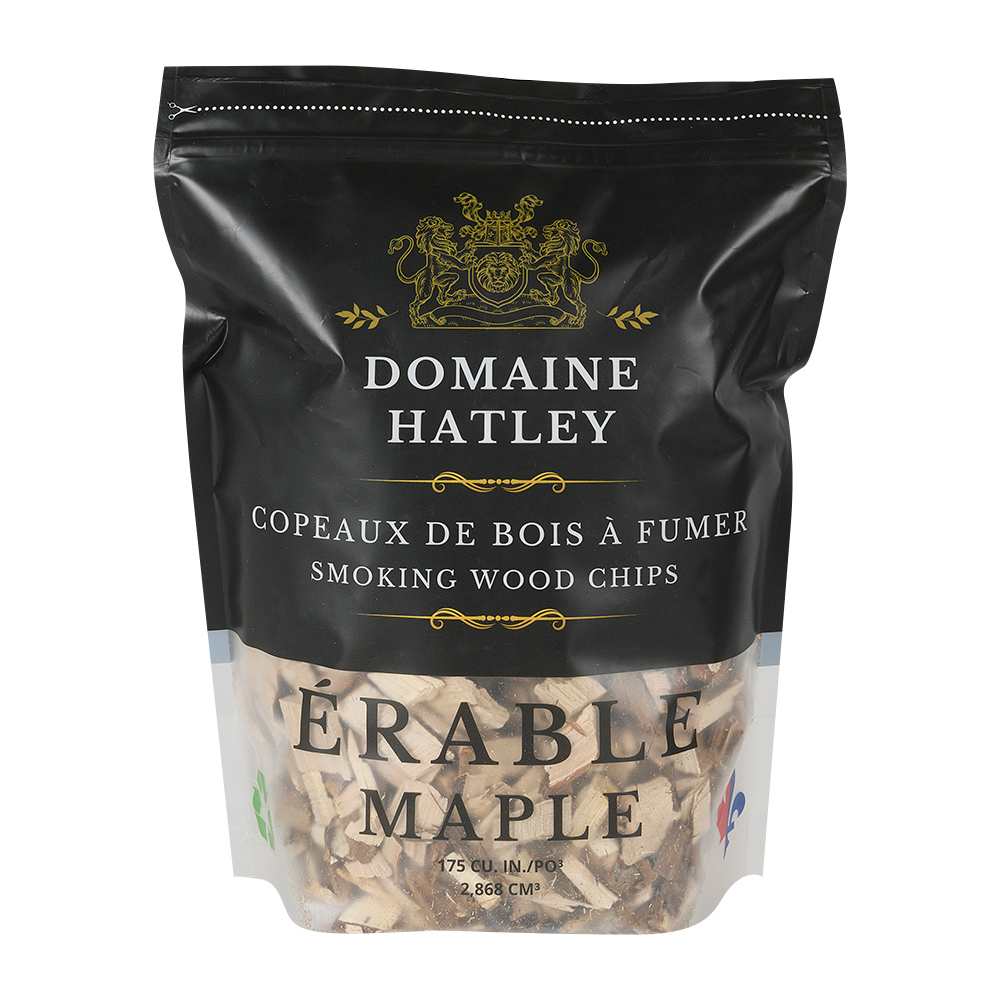 Copeaux de bois à fumer pour BBQ Érable 2,5 lb