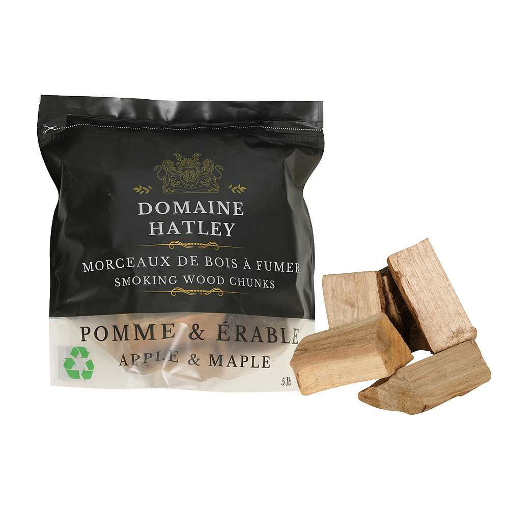 Morceaux de bois pour fumer Pomme&nbsp;et&nbsp;érable 5&nbsp;lb