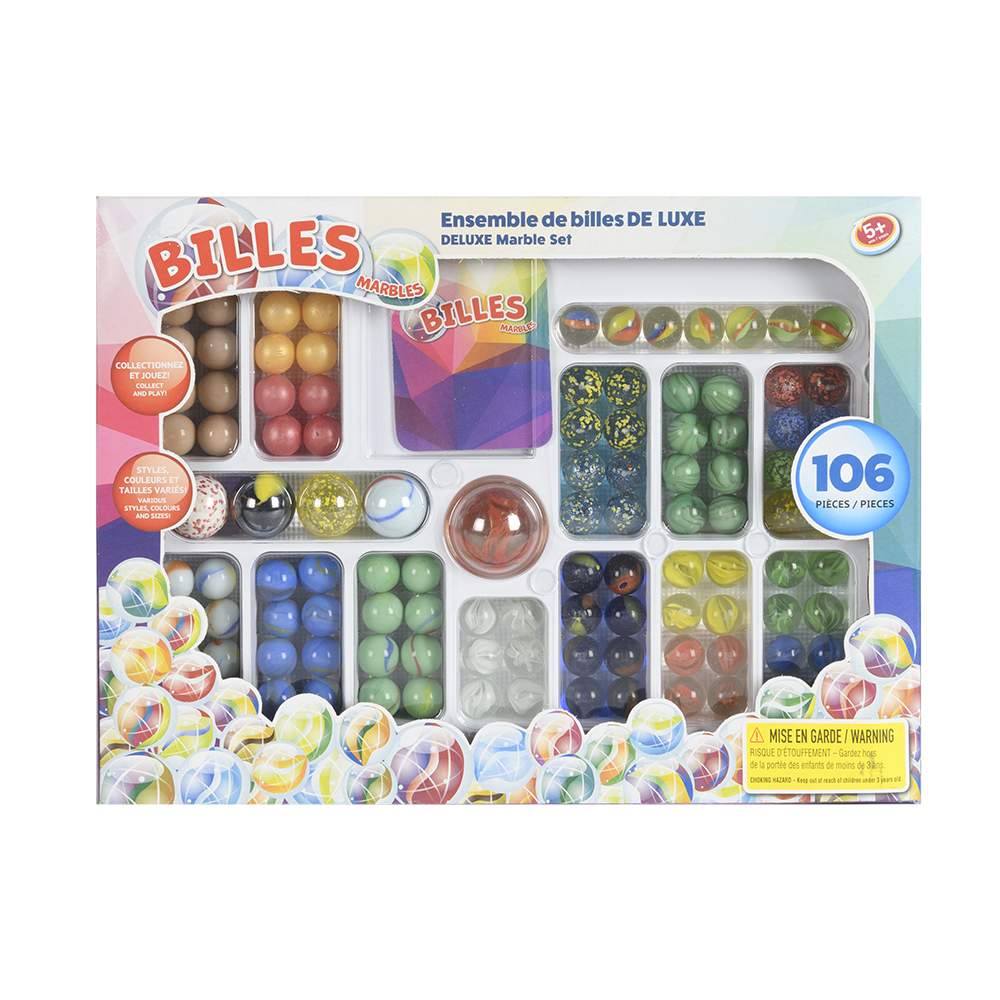 Ensemble de billes de luxe 106&nbsp;mcx