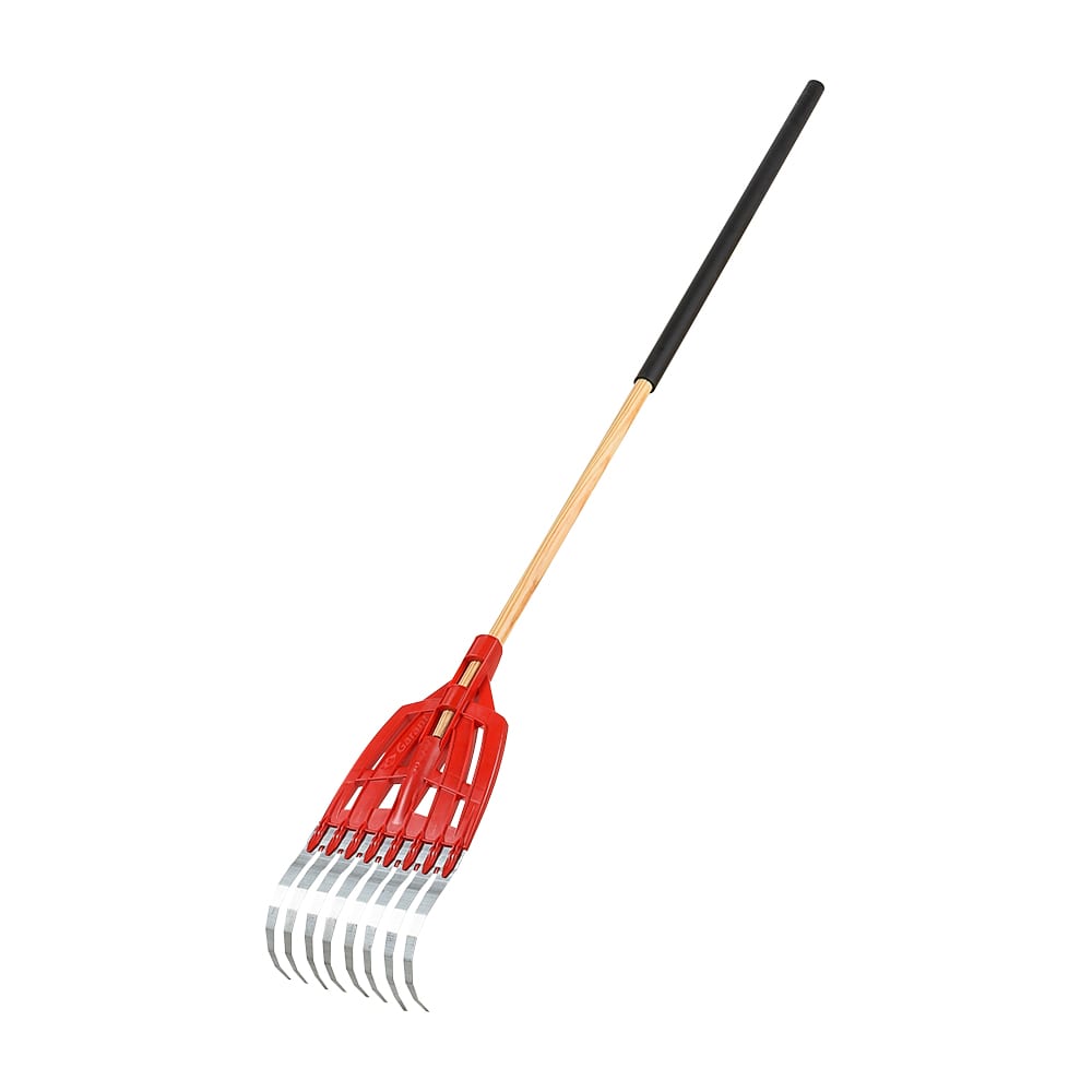 GARANT Comfort Lawn Rake Polyprolylene and Steel with Wooden Handle 20 in.