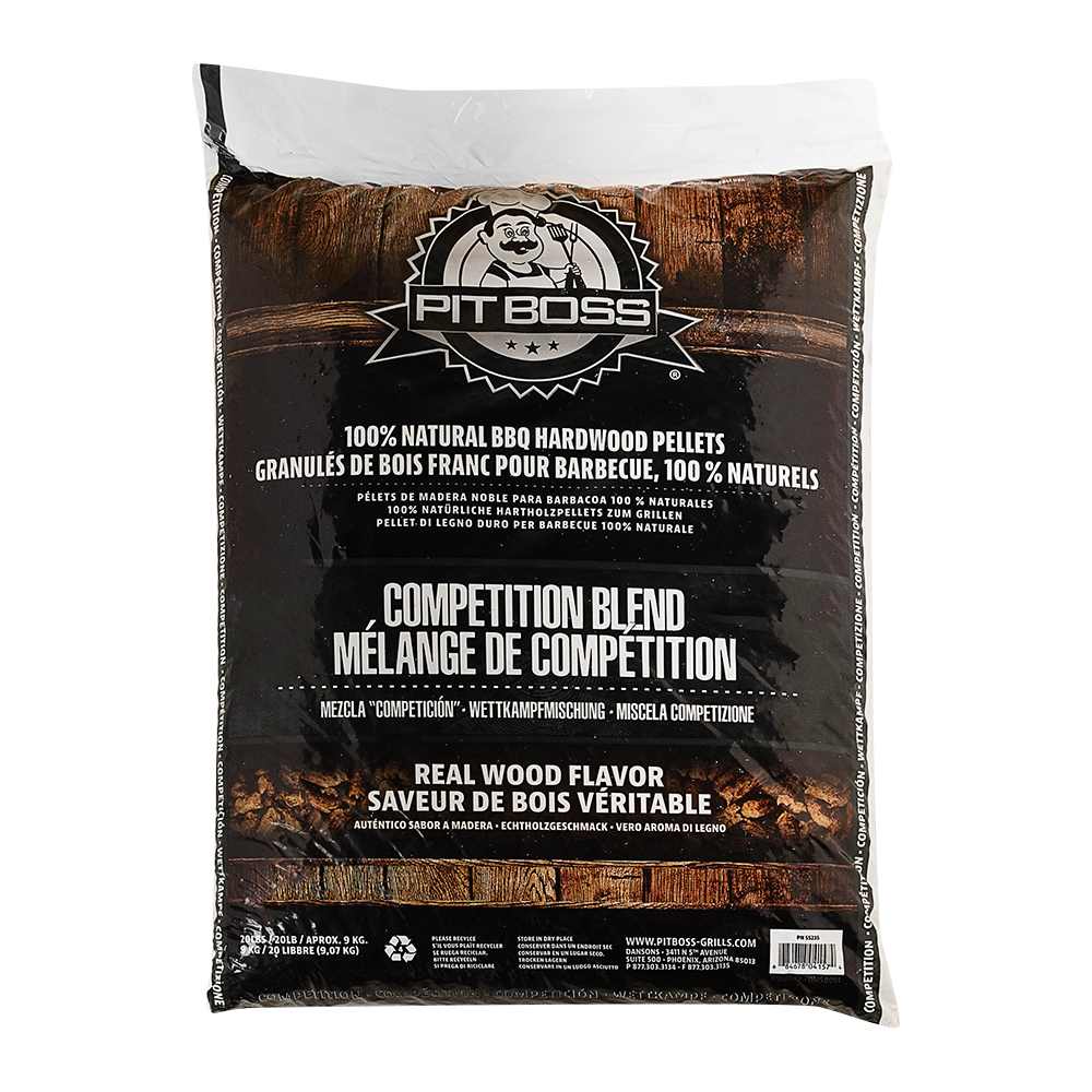 Granules de bois pour BBQ Mélange de Compétition 20 lb