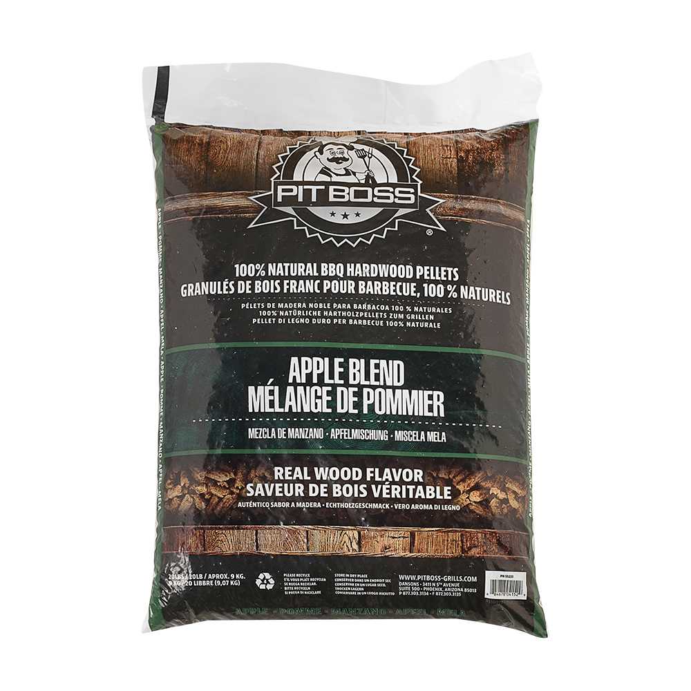Granules de bois pour BBQ Mélange Pomme 20 lb