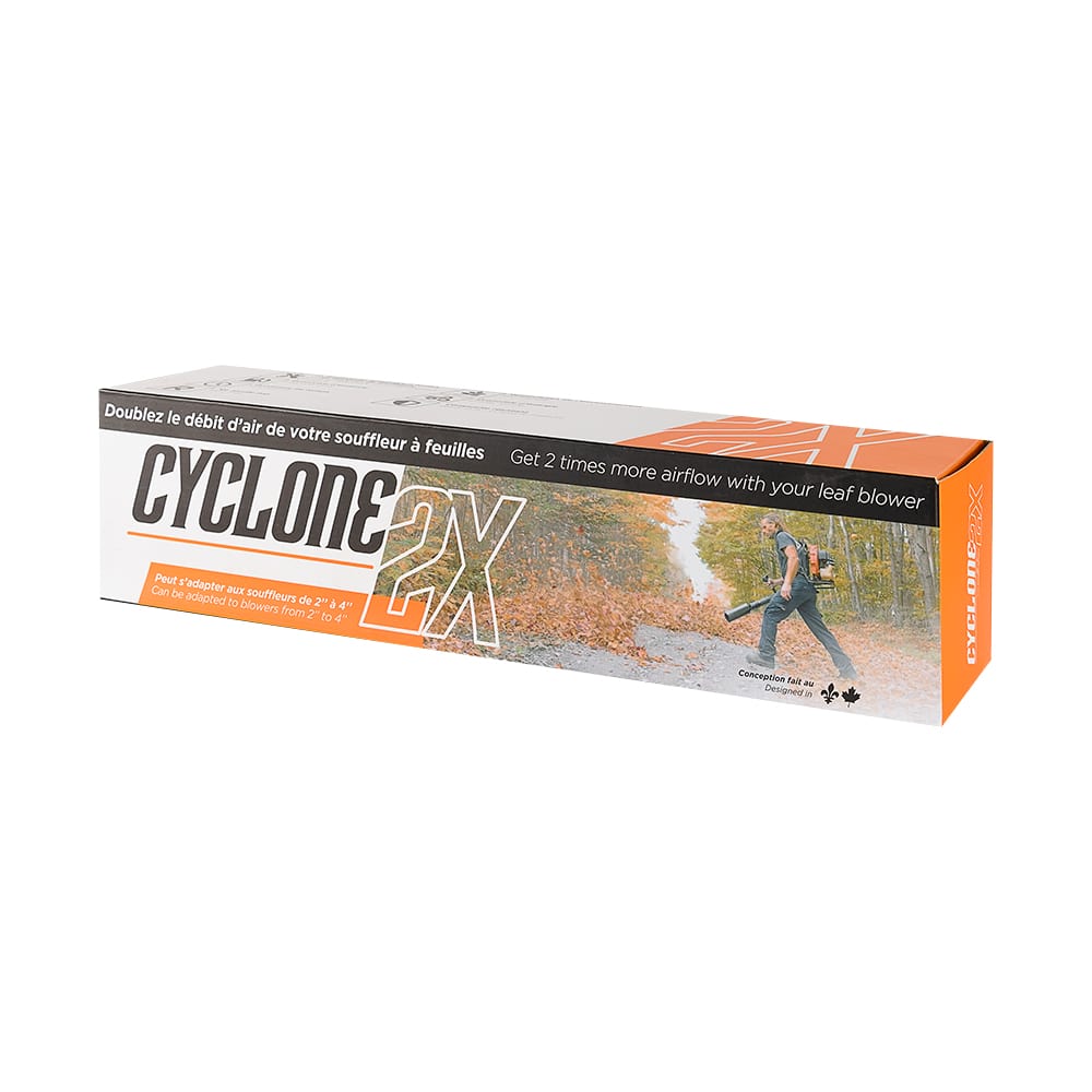 Accroisseur de débit pour souffleur à feuilles Cyclone 2X