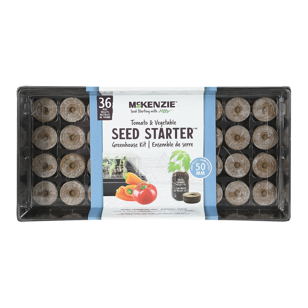 Serre professionnelle 11&nbsp;1/2&nbsp;po&nbsp;x&nbsp;21,2&nbsp;po 36 pastilles