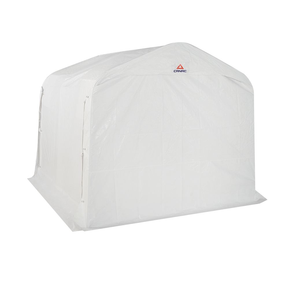 Abri utilitaire blanc 10&nbsp;pi&nbsp;x&nbsp;10&nbsp;pi (7&nbsp;pi&nbsp;H)