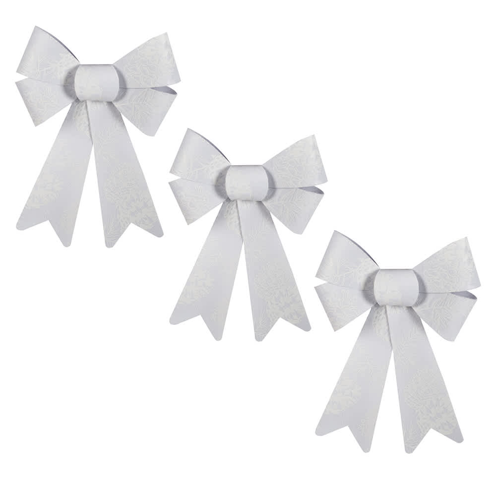 Boucles de Noël 3 7/8&nbsp;po Pqt/3