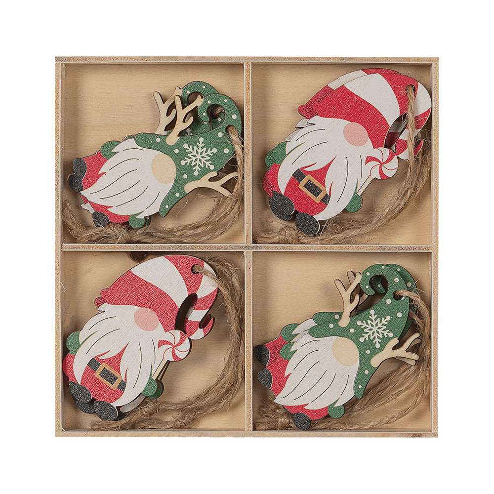 Gnome Ornament Set/8