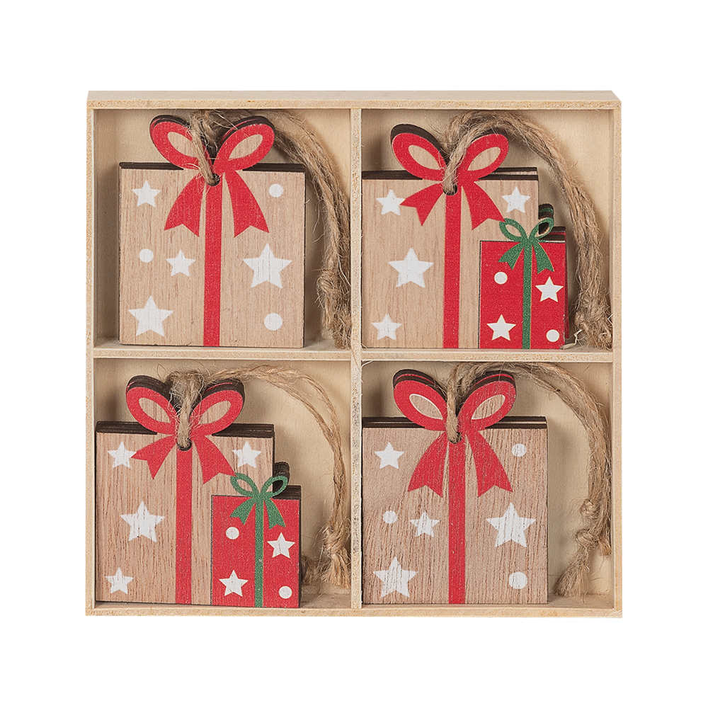 Ornements cadeaux Ens/8