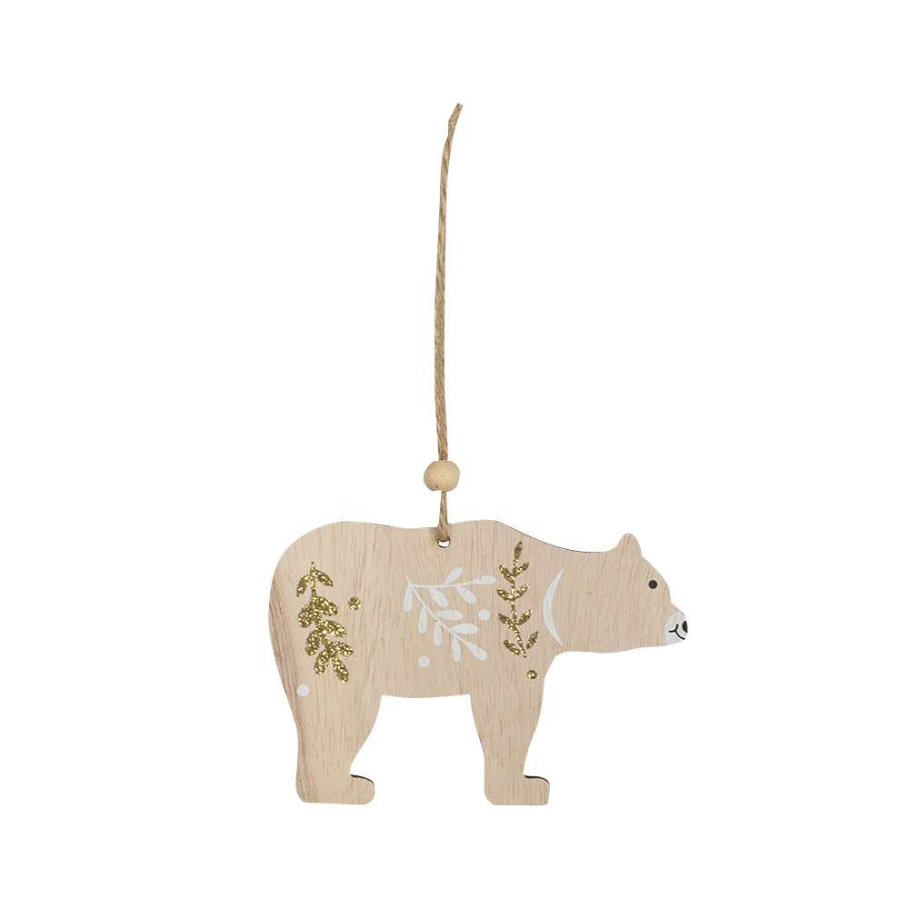 Bear Ornament 4 3/8 in.