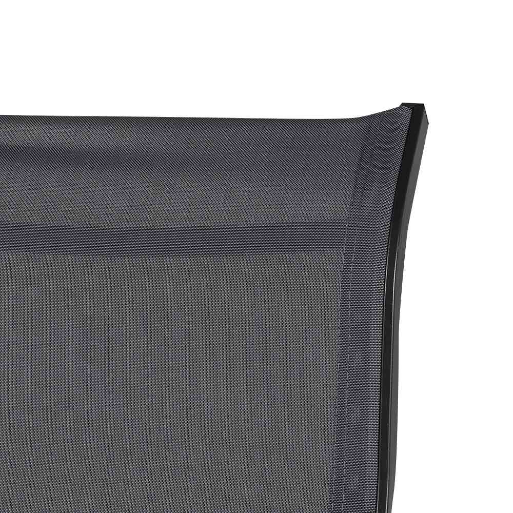 VERTUO Aluminum Single Glider Chair Anthracite