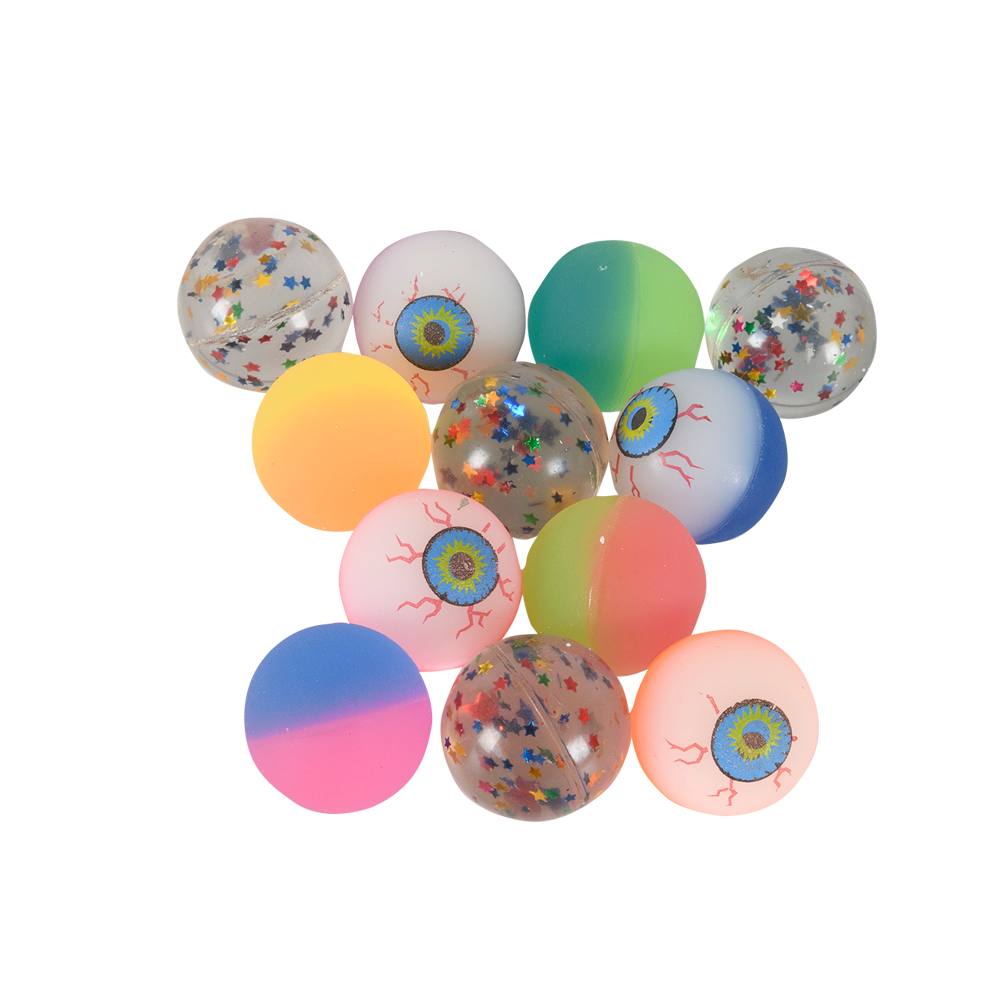 Ensemble de 12 super balles rebondissantes
