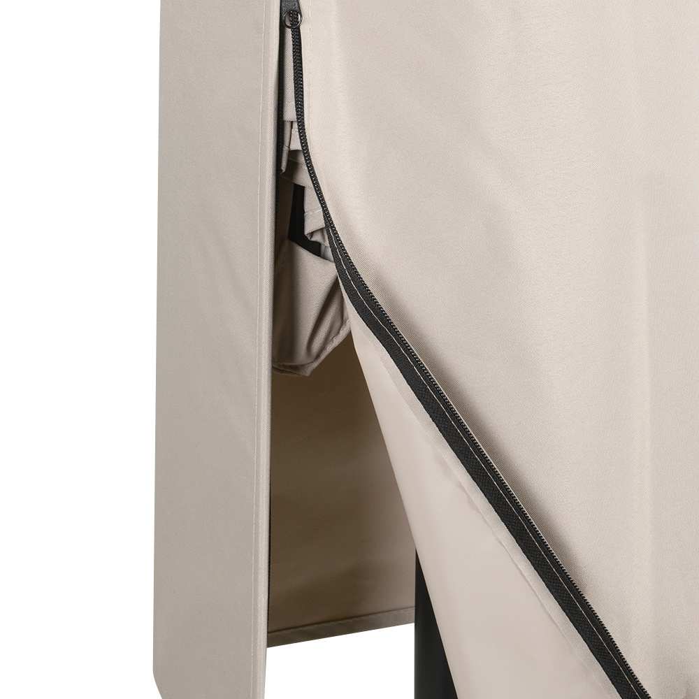 Housse beige pour parasol VERTUO