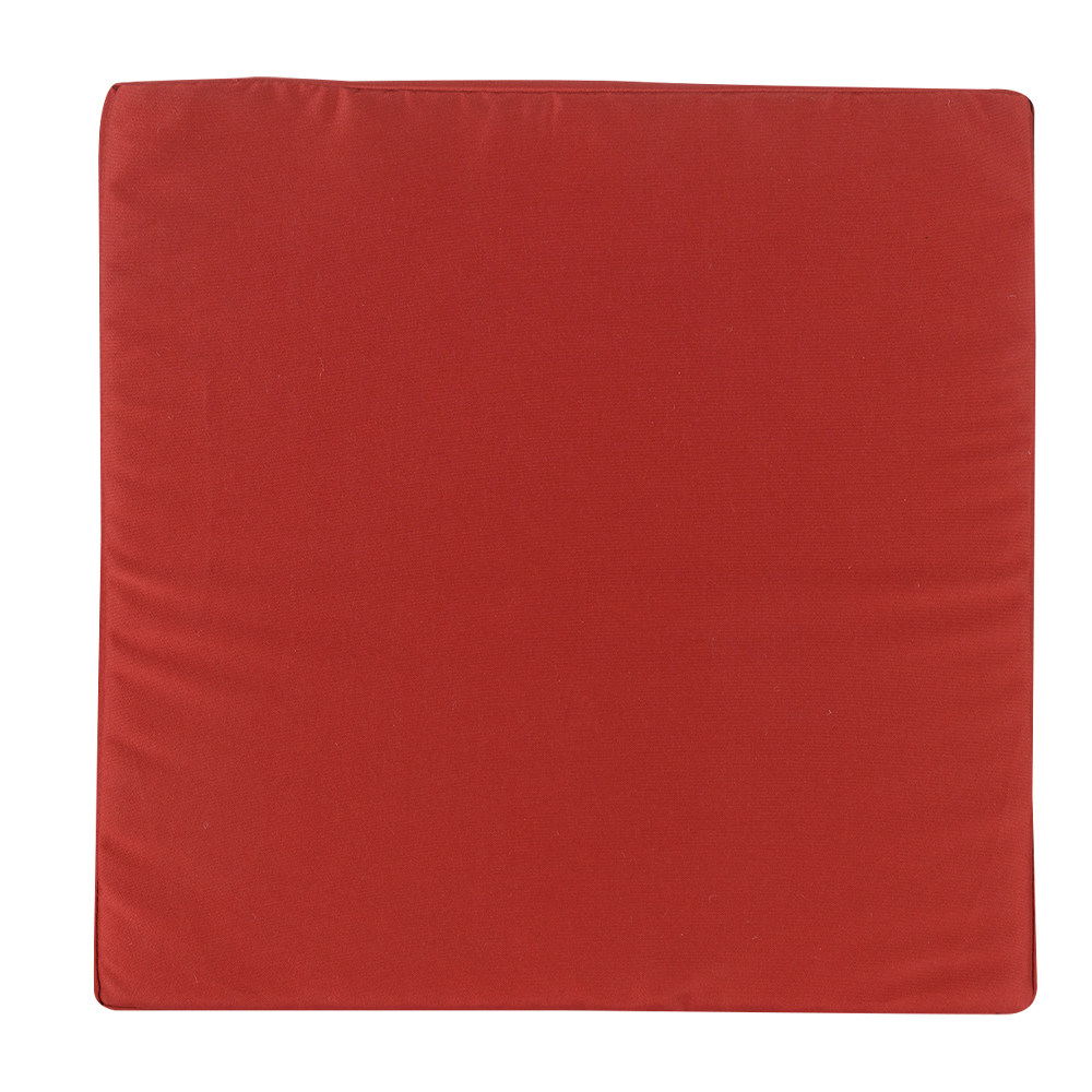 Coussin pour chaise de jardin rouge VERTUO