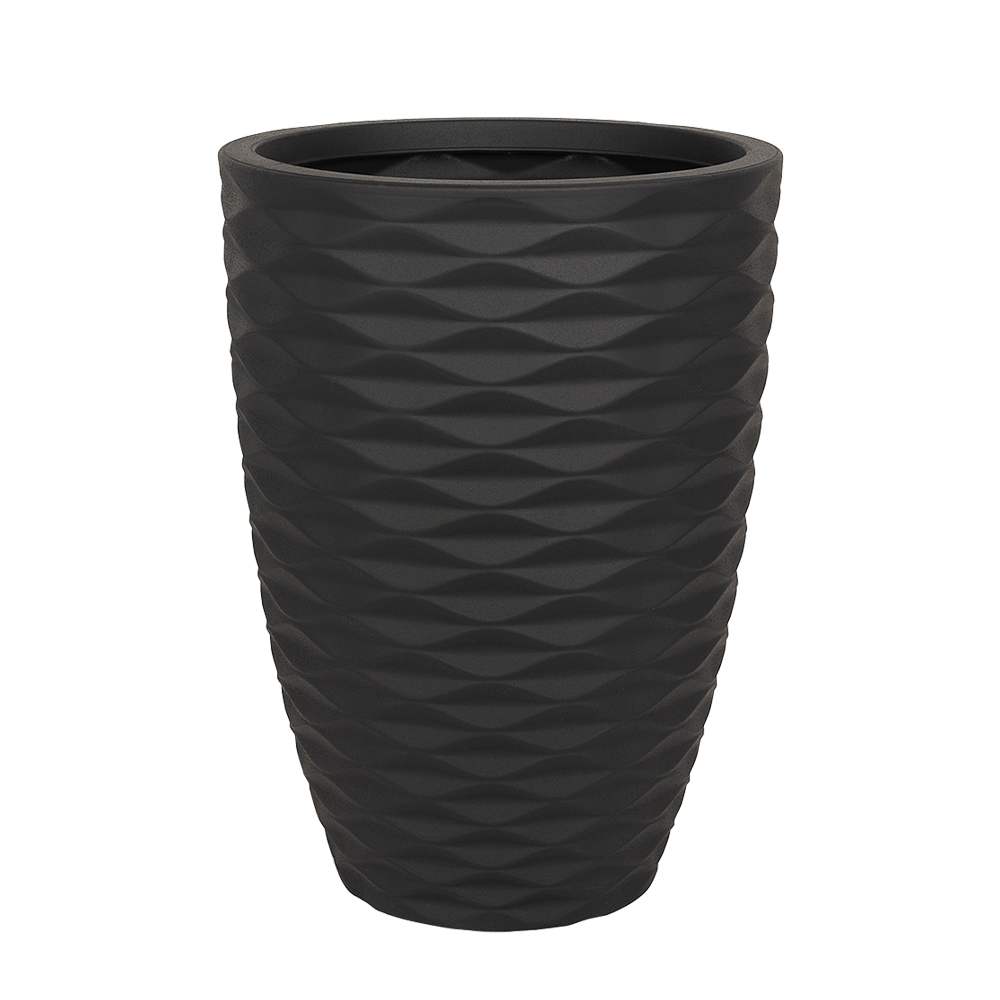 VERTUO Bilbao tall light planter 13 3/4 in.
