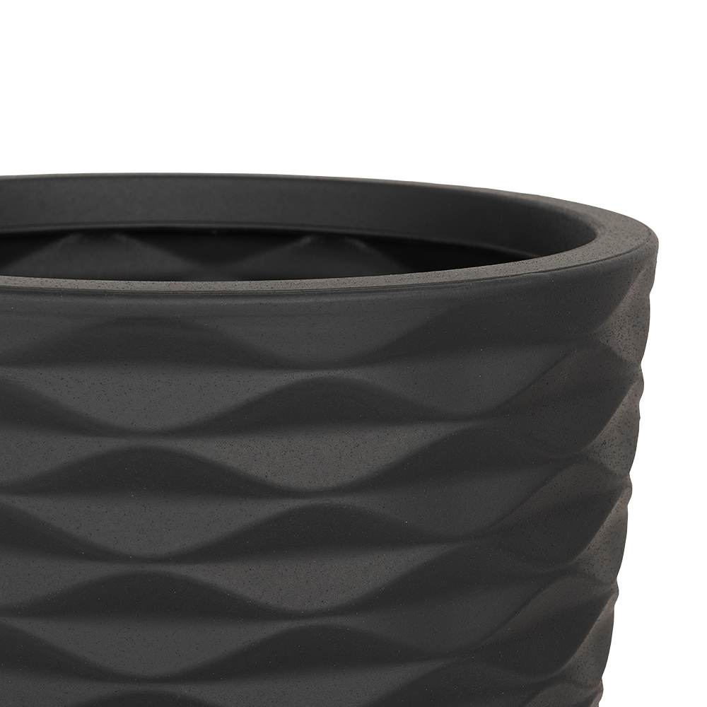 VERTUO Bilbao tall light planter 13 3/4 in.