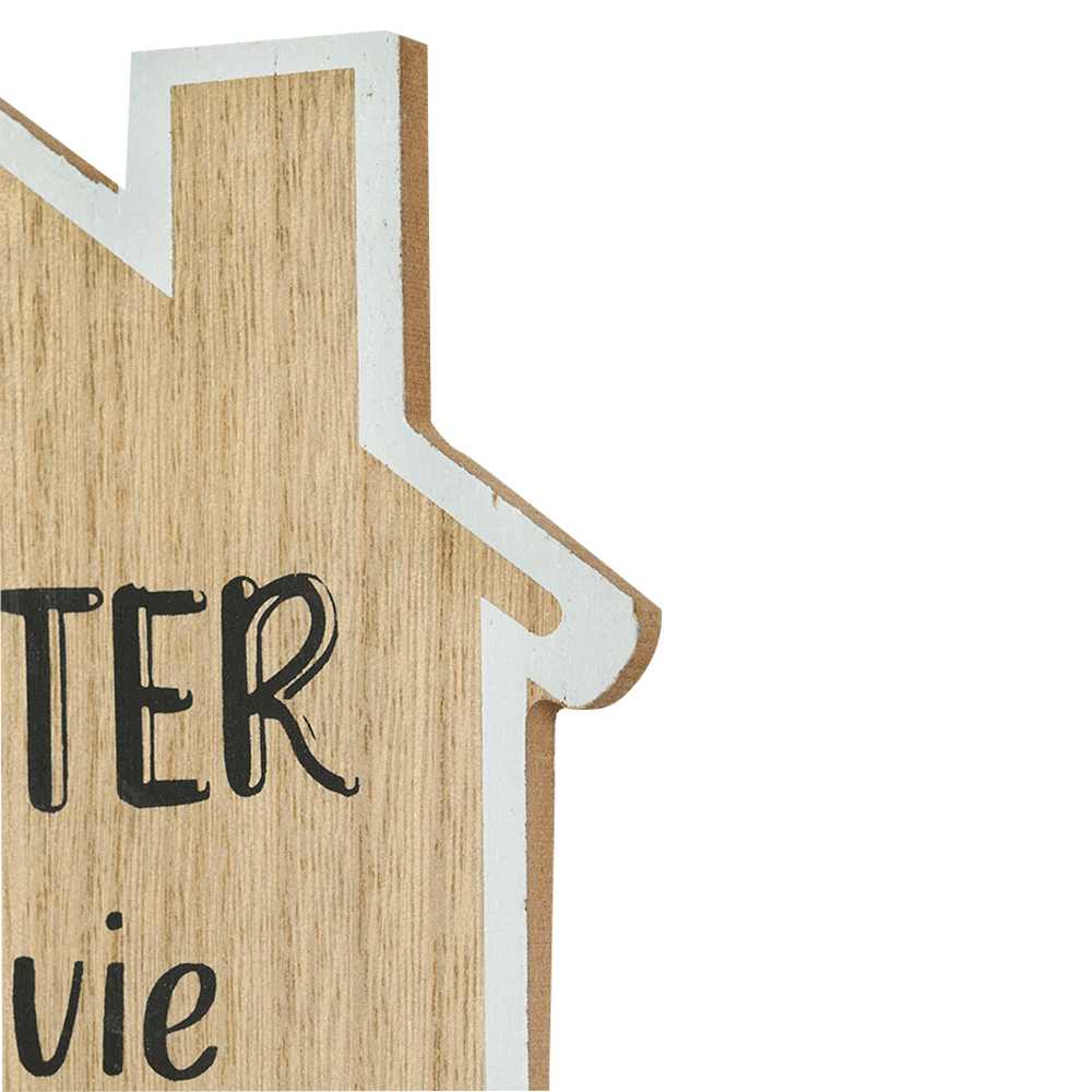 Plaque décorative Profiter de la vie VERTUO